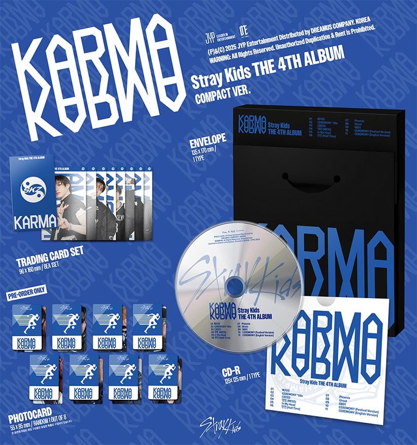 STRAY KIDS - KARMA (COMPACT VER.)