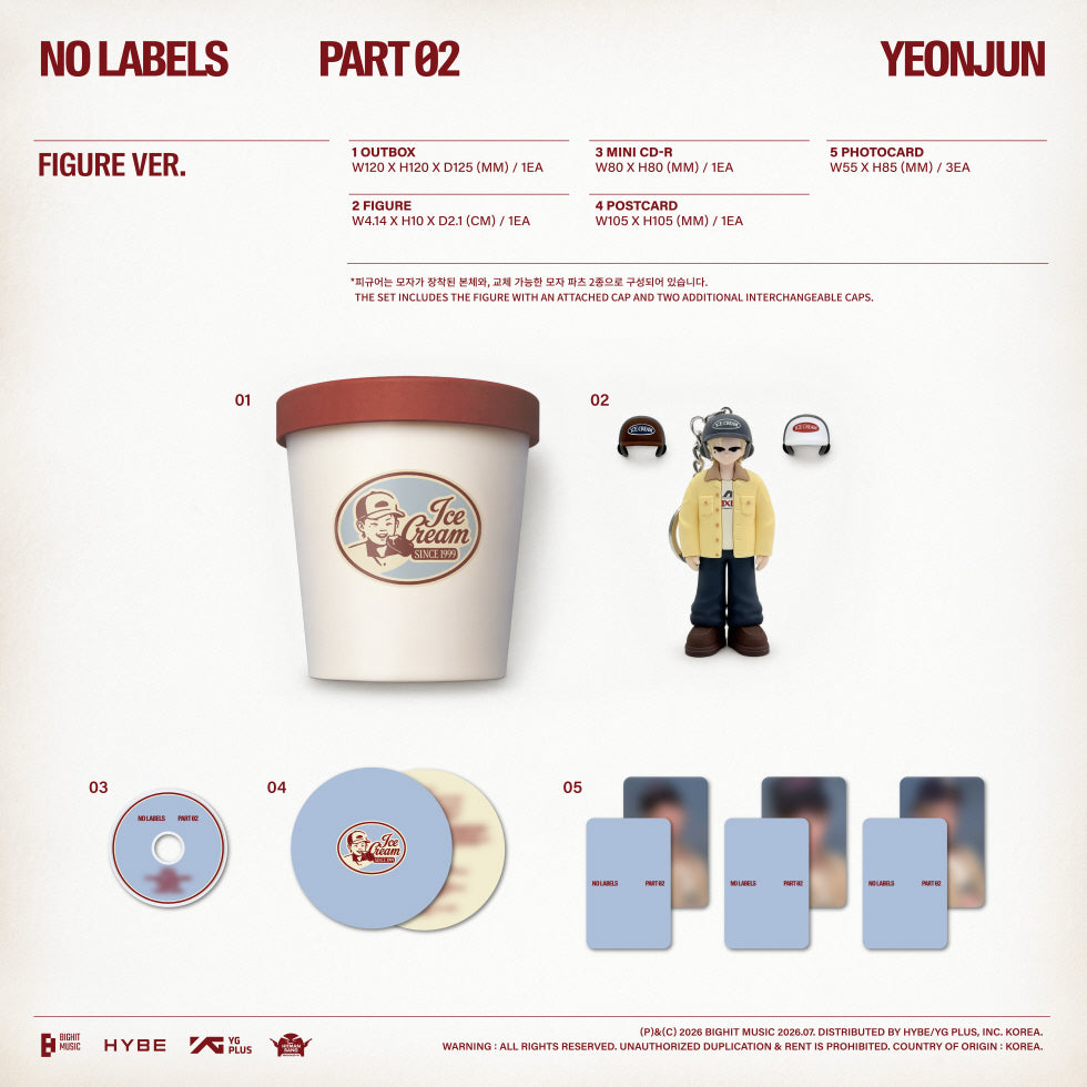 TXT YEONJUN - NO LABELS: PART 02 (FIGURE VER.)