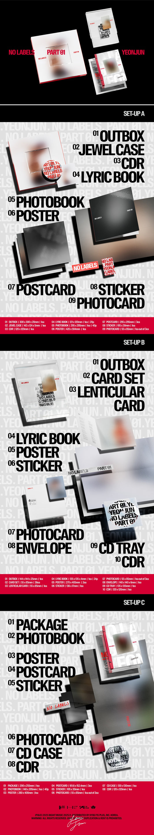 TXT YEONJUN - NO LABELS: PART 01