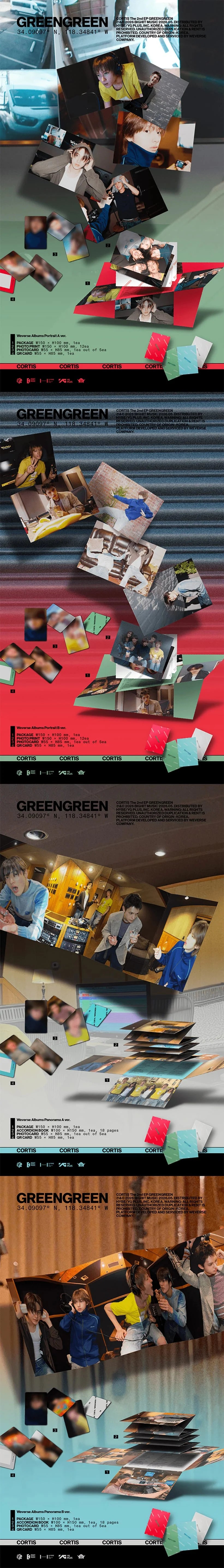 CORTIS - The 2nd EP GREENGREEN (WEVERSE ALBUMS VER)