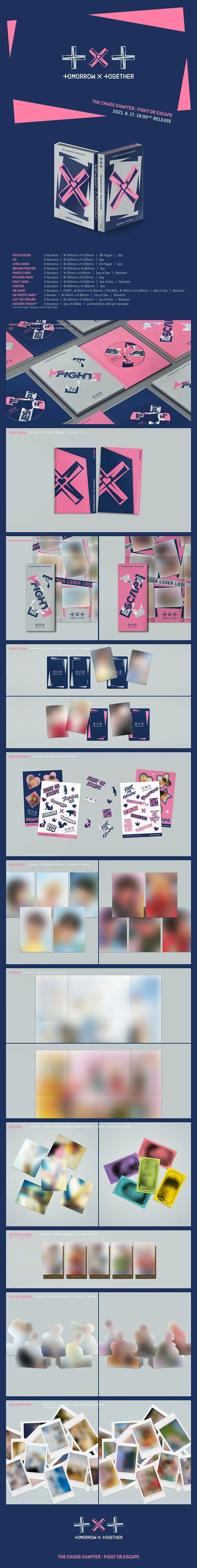 [UNSEALED] TXT - THE CHAOS CHAPTER FIGHT OR ESCAPE