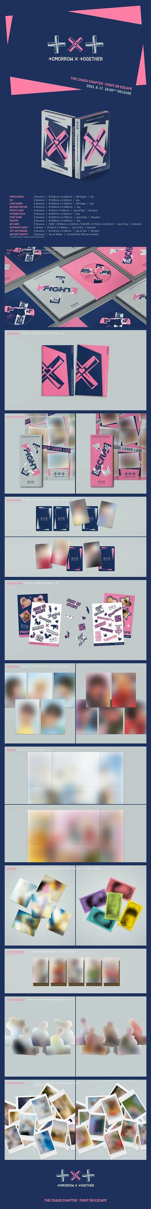 [UNSEALED] TXT - THE CHAOS CHAPTER FIGHT OR ESCAPE