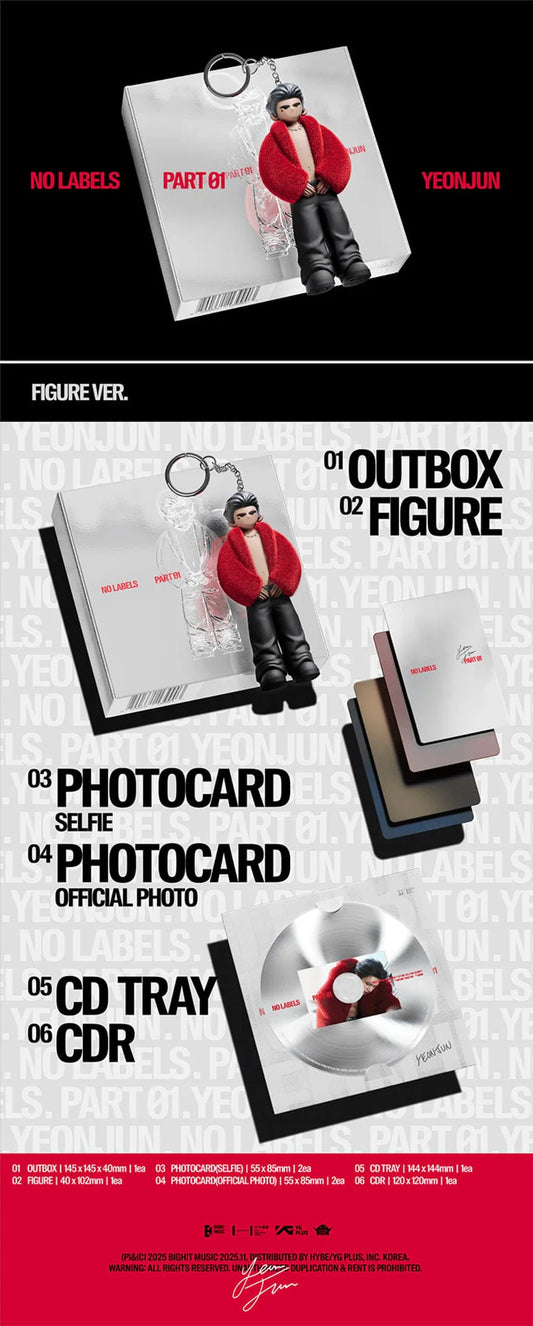 TXT YEONJUN - NO LABELS: PART 01 (FIGURE VER.)