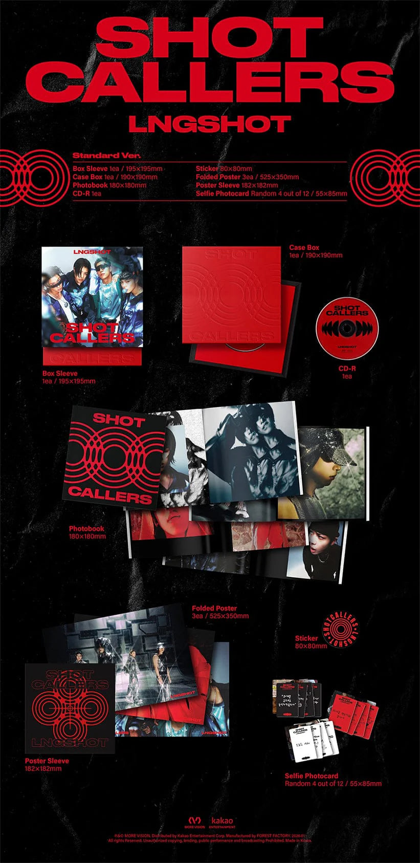 LNGSHOT - Debut EP Album SHOT CALLERS