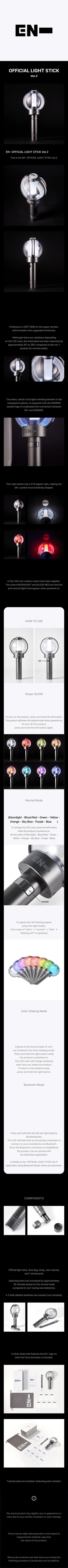 ENHYPEN - OFFICIAL LIGHTSTICK VER. 2