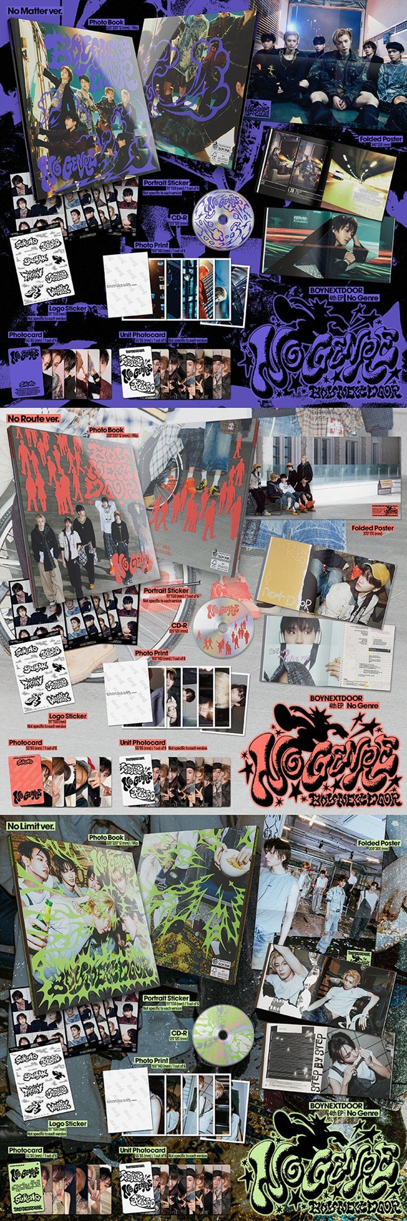 BOYNEXTDOOR - 4TH EP NO GENRE