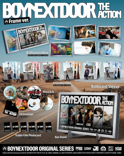 BOYNEXTDOOR - 5TH EP THE ACTION (FRAME VER.)