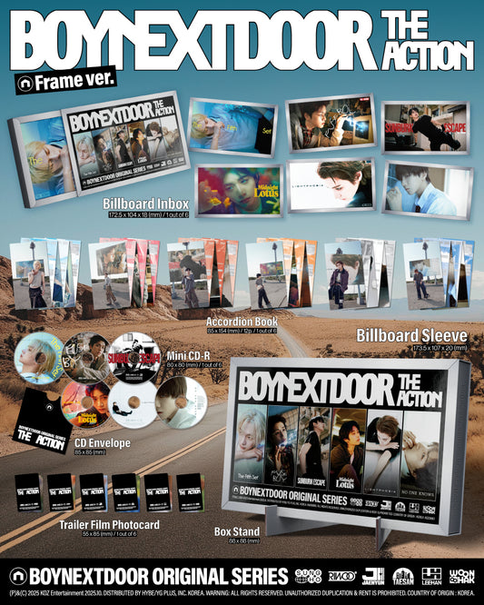 BOYNEXTDOOR - 5TH EP THE ACTION (FRAME VER.)