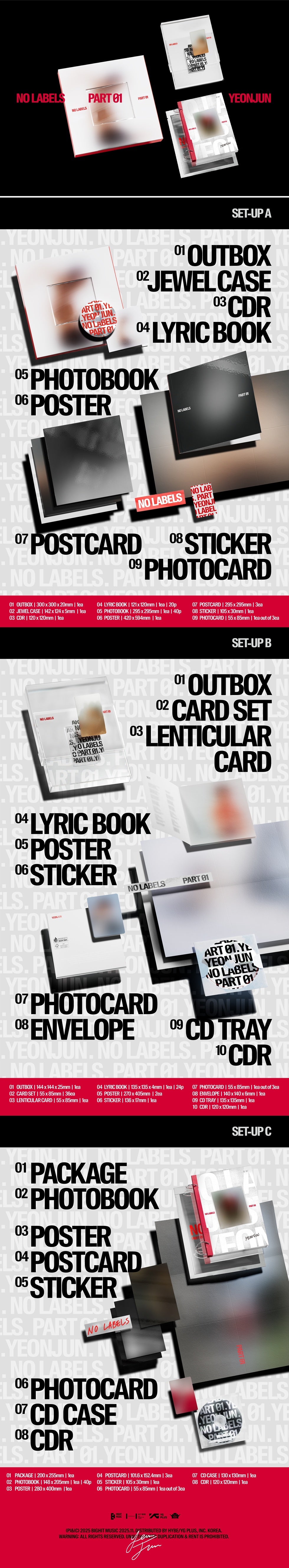 TXT YEONJUN - NO LABELS: PART 01