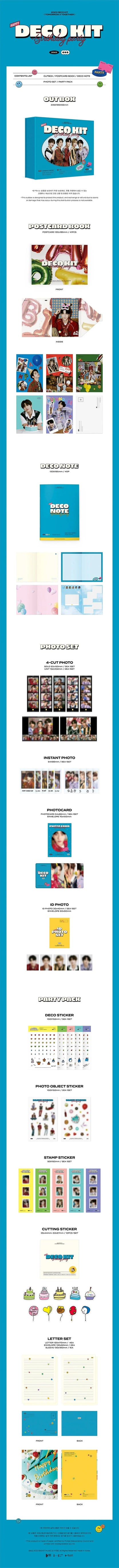 [UNSEALED] TXT - 2023 DECO KIT