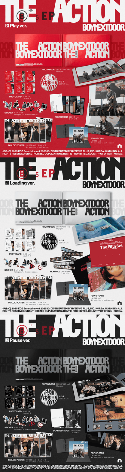 BOYNEXTDOOR - 5TH EP THE ACTION