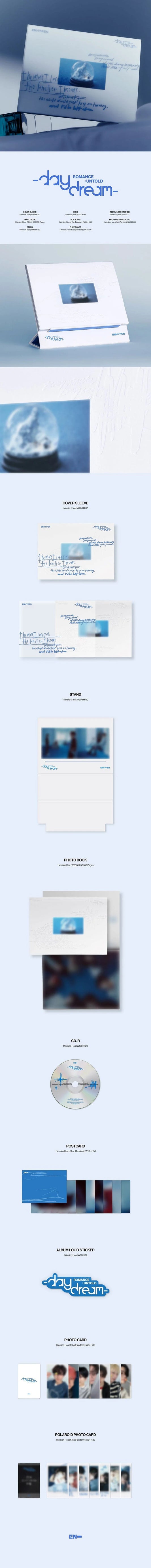 [UNSEALED] ENHYPEN - ROMANCE : UNTOLD -daydream- (JAPAN Edition)