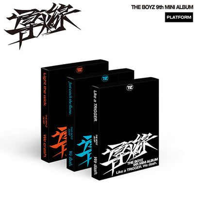 THE BOYZ - 9th MINI ALBUM [도화선] (PLATFORM VER)