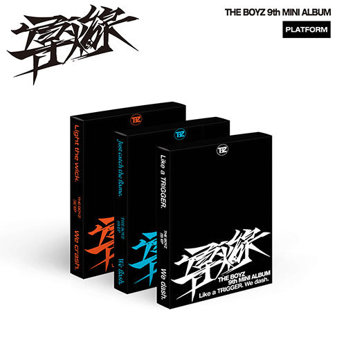 THE BOYZ - 9th MINI ALBUM [도화선] (PLATFORM VER)