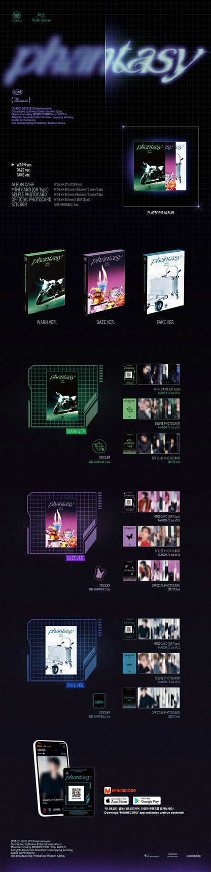 THE BOYZ - PHANTASY : PT.2 SIXTH SENSE (PLATFORM VER)
